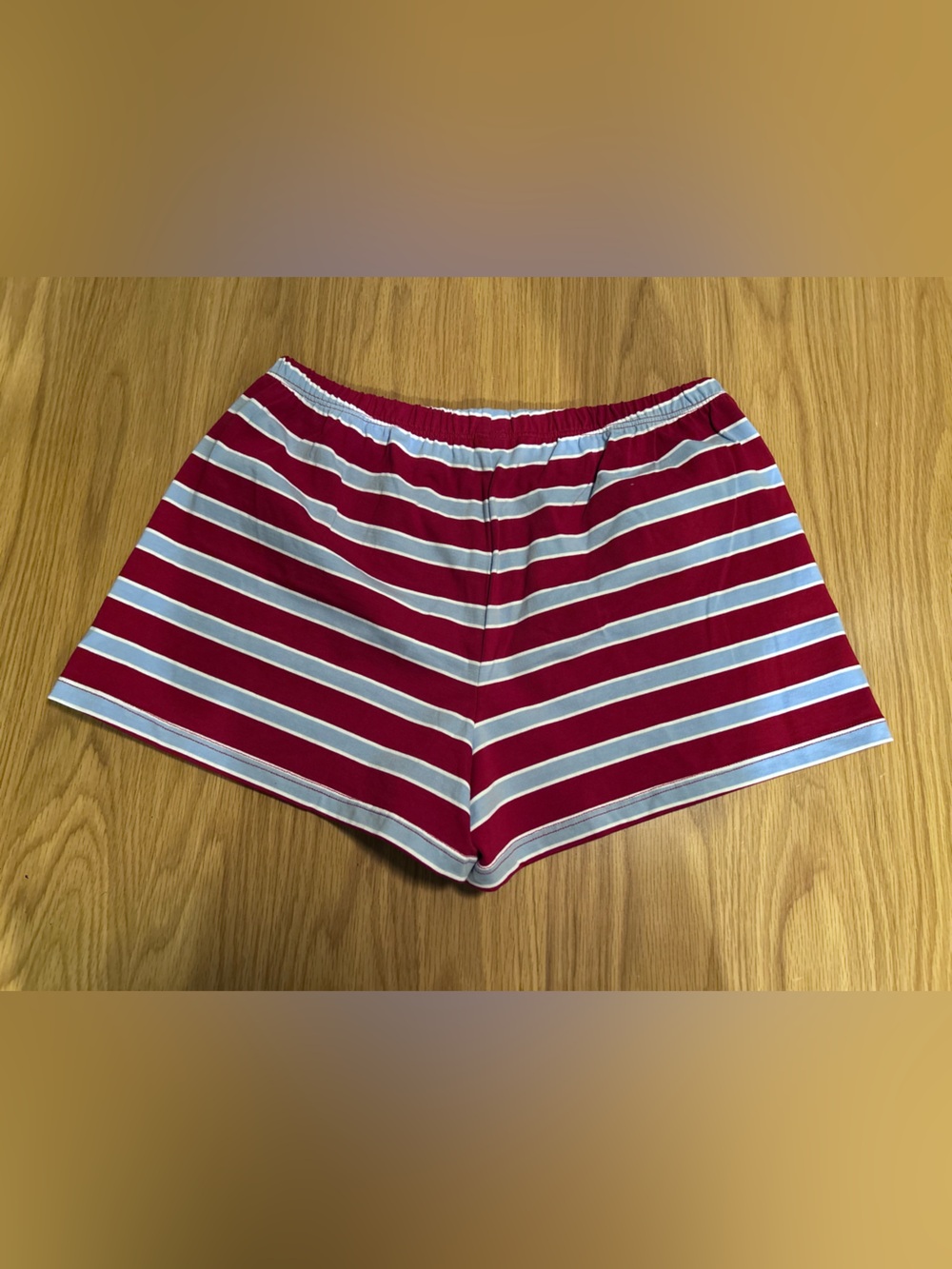 SET Active Heavy Cotton Easy Stripe Shorts - Vespa Size XL NWOT - Picture 7 of 9